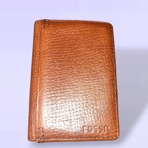 Fossil Men's ID Leather Wallet